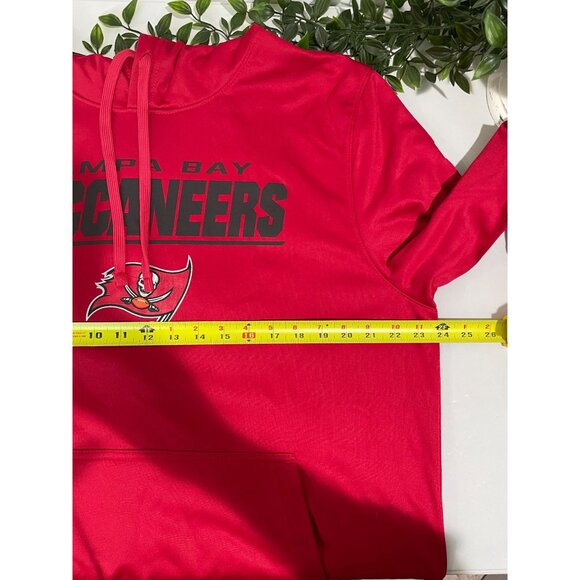 Tampa Bay Buccaneers Red Hoodie NFL Combine Authentic New Era Team Apparel XL - Picture 14 of 14